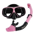 thumbnail image 4 of Set de snorkel para adultos, kit completo para explorar el mar Rosa, 4 of 9