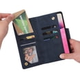thumbnail image 5 of Case for Samsung Galaxy A33 5G Magnetic Leather Zipper Wallet Cover Card Holder, 5 of 5