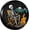 Happy Skeleton Campers, variant on Camping Scene Spare Tire Cover-Cute Funny Waterproof Universal Spare Wheel Tire Covers Fit for Rv SUV Truck Camper Travel Trailer Accessories,15 inch