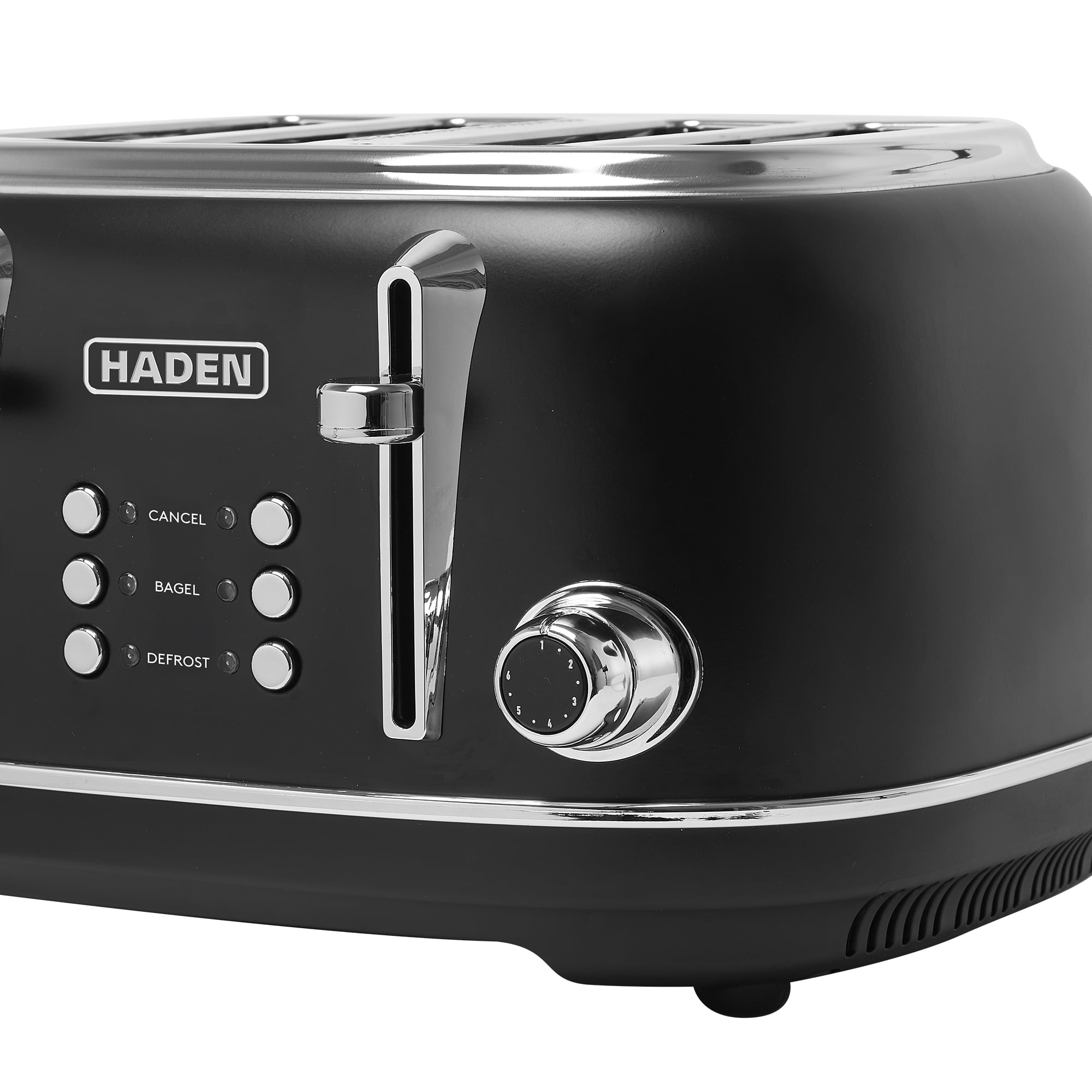TOSTR SS BLK 1500W 4SLOT (Pack of 1)