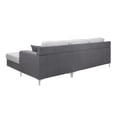 thumbnail image 6 of Global Furniture USA Dark Grey Loveseat & Chaise With 1 Pillow, 6 of 10