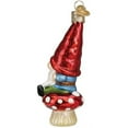 thumbnail image 3 of Old World Christmas Garden Gnome Glass Blown Ornament for Christmas Tree, 3 of 5