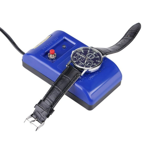 HERCHR Watch Demagnetize, Professional MechanicalWristwatch Demagnetizer Watch Repair Demagnetizing Tool 110/220V, Watch Demagnetizer