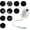 E, variant on 2-in-1 Galaxy Projector Night Light Adjustable Brightness & Focus, 360° Rotating Design, USB Starry Sky Night Light Projector for Bedroom Car Ceiling Decor (5 Projection Films)