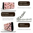thumbnail image 5 of Xixirimido Women Clutch Bag Elegant PU Leather Evening Bags Envelope Handbags Clutch Purse with Detachable Chain for Valentine's Day Party Wedding Prom, Dachshunds Hearts Gift Pink, 5 of 7