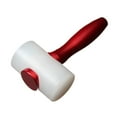 thumbnail image 2 of Accesorios para martillos de tallado de cuero para estampación DIY, mazo para artesanía en cuero DIY Mango rojo, 2 of 9