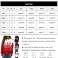 thumbnail image 3 of Foraging dimple Women's Casual Round Neck Long Sleeve Pullover Valentine's Day Printed T-shirt Top, 3 of 6