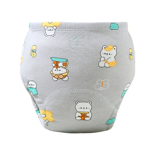 Upairy Training Pants for Boys Girls Soft Absorbent Training Pant Unisex Toddler Pee Pants Toilet Training Pants Breathable Washable 1pc
