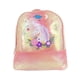thumbnail image 1 of Mochila Infantil La Merced Tornasol Rosa Claro y Diseño Brillante, 1 of 6