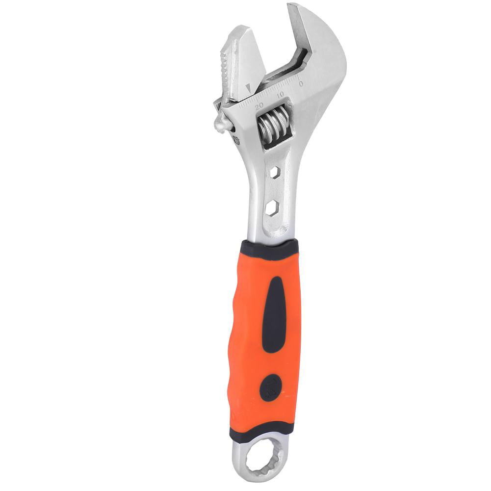 Alloy Steel 8/10/12 Inch Adjustable Spanner Wrench Plumbing Repair Tools