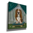 thumbnail image 2 of Epic Graffiti 'Basset Hound and Tiara' by Fab Funky, Canvas Wall Art, 20"x24", 2 of 3