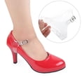 thumbnail image 4 of 3 pares de correas para zapatos de mujer Cordones desmontables transparentes Tacones altos Correas de zapatos antideslizantes Accesorios para zapatos, 4 of 4