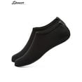 thumbnail image 3 of Spencer Men Women Barefoot Water Skin Shoes Aqua Socks for Beach Swim Surf Yoga Exercise "XL, Black", Low-Cut, 3 of 7