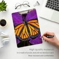 thumbnail image 5 of FMSHPON Butterfly Flower Clipboard Hardboard Wood Nursing Clip Board and Pull for Standard A4 Letter 13x9 inches, 5 of 7