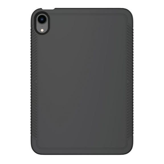 onn Protective Grip Case for iPad mini (6th, 7th Generation), Black