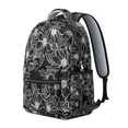 thumbnail image 2 of "Wildflowers and Sunflower Backpack for Women - Fashionable Floral Print School Bag with 15 Inch Laptop Compartment, Durable Waterproof Bookbag", 2 of 6