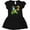AB-Black, variant on Inktastic 2nd Birthday Cute Turtle in Party Hat with Confetti Girls Baby Dress