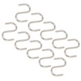 thumbnail image 4 of Ganchos en S para colgar, 10 ganchos en forma de S, ganchos para colgar en forma de S, colgador de monedero, valor excepcional, 4 of 12