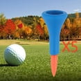 thumbnail image 3 of Soportes para tees de golf Zulema Titular de tee de golf de goma premium naranja 2' de altura, 3 of 8