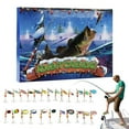 thumbnail image 6 of Christmas Advent Fishing Countdown Set 24 Days Xmas for Men Teen Boys Holiday Surprise Present Activity, 6 of 8