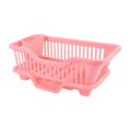 thumbnail image 2 of Environmental Plastic Kitchen Sink Dish Drainer Set Rack Washing Holder Basket Organizer Tray, Appro, 2 of 5
