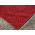 thumbnail image 2 of Garland Rug Brentwood Jasmine Chili Red Indoor Area Rug, 5' x 7', 2 of 6