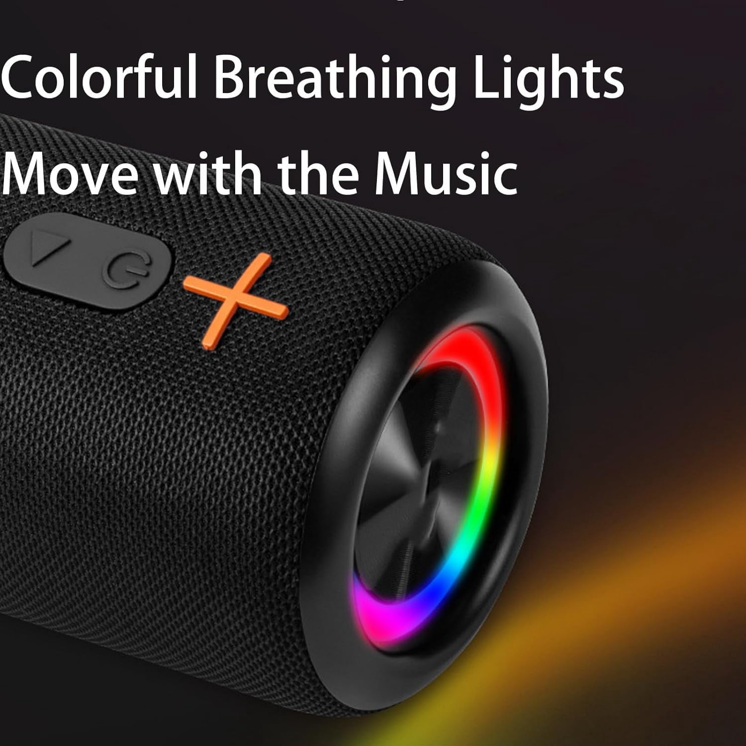 Splittable Bluetooth Speaker, 2 in 1 Portable Pairable Waterproof Wireless Speaker, Waterproof Split Wireless Speakers Bluetooth V5.3 with 20W Loud Stereo Sound, 24H Playtime (2PC)