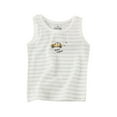 thumbnail image 1 of Hiiyo Little Boys Tank Tops Breathable Summer Sleeveless Shirt Cartoon Undershirt, 1 of 3