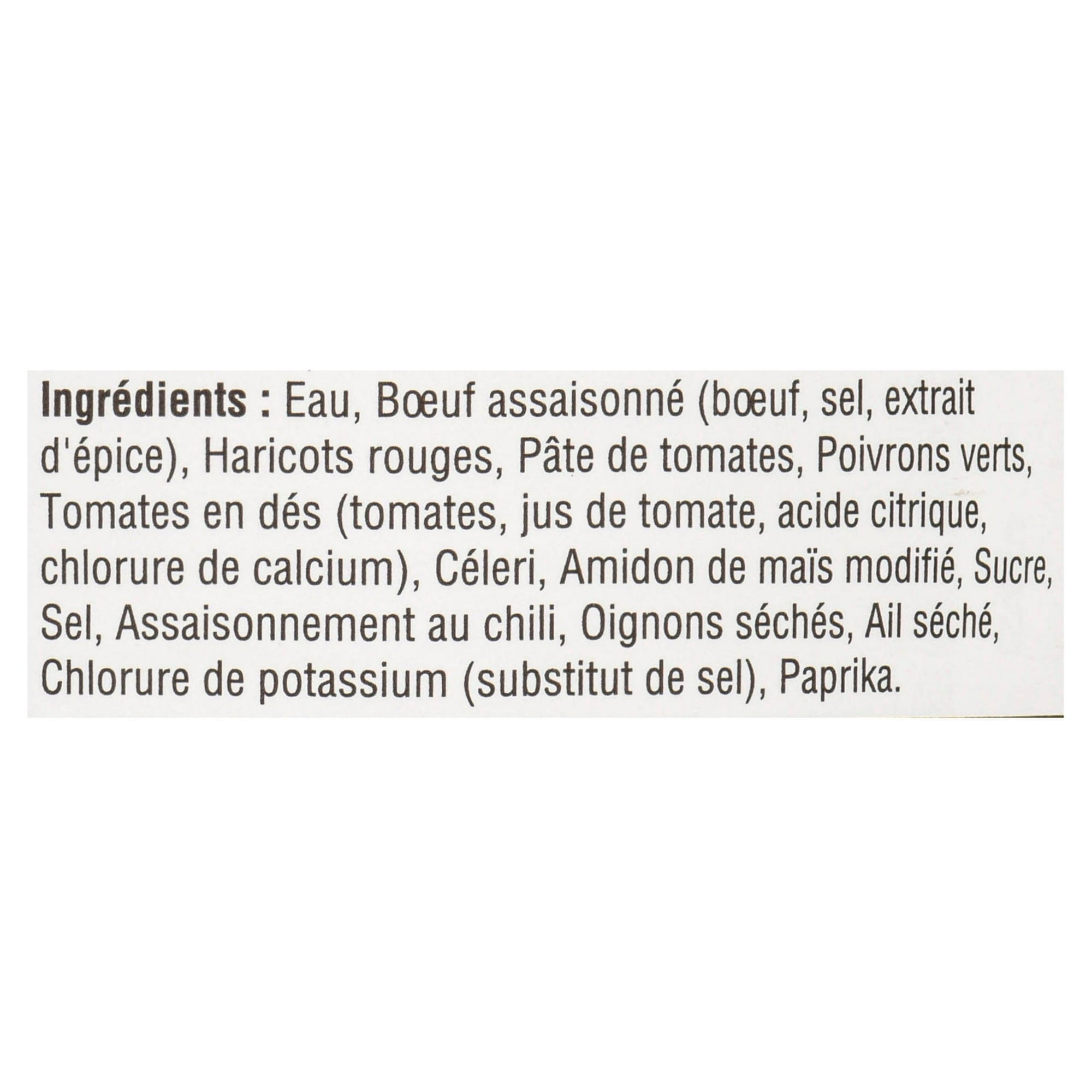 Campbell's Chunky Chili maison