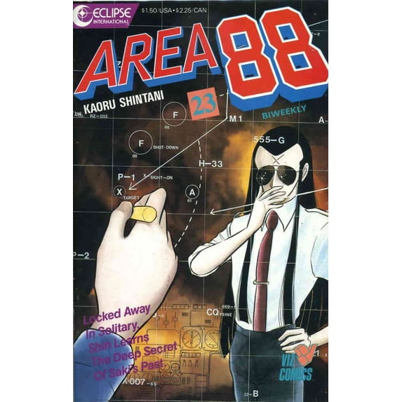 Area 88 #23 VF ; Eclipse Comic Book