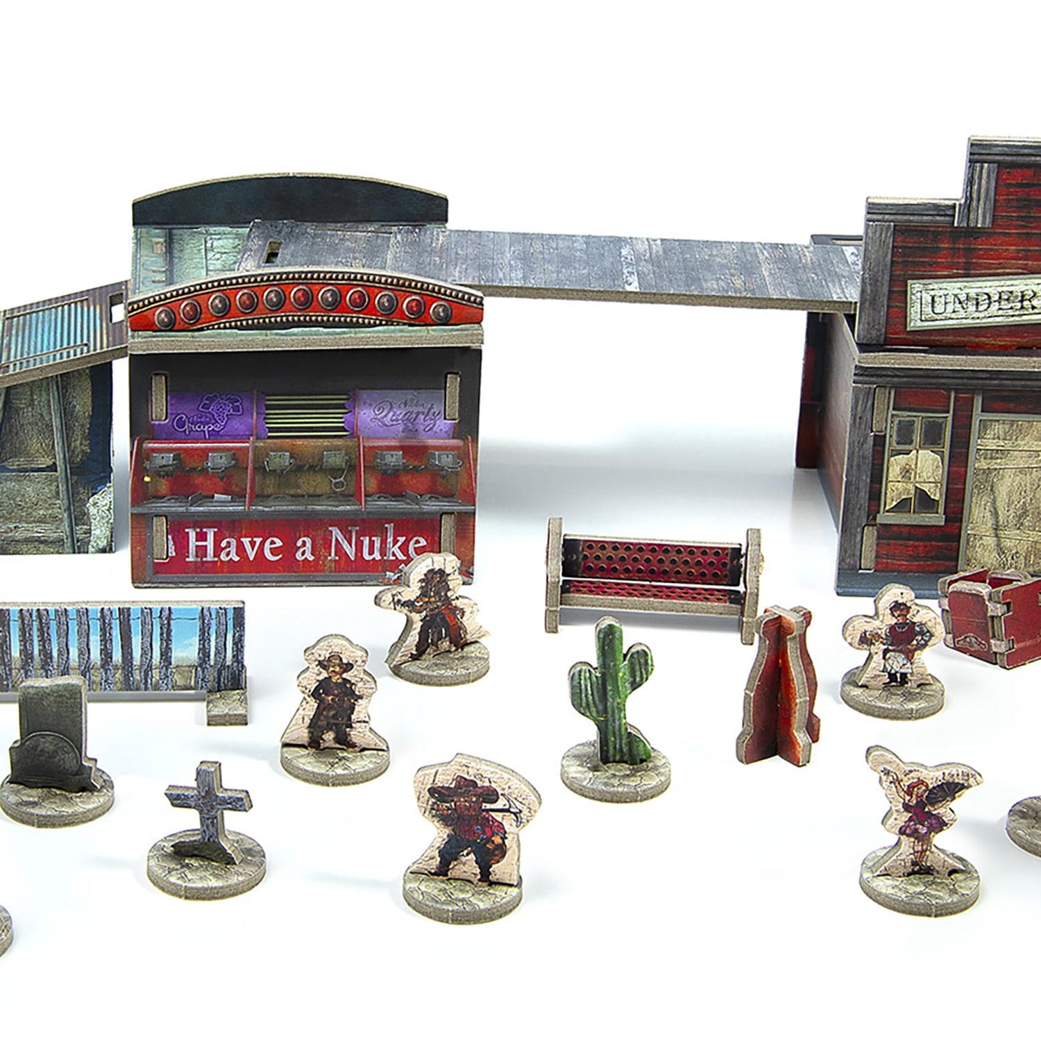 Modiphius Entertainment: Fallout: Factions - Tokens & Terrain Pack