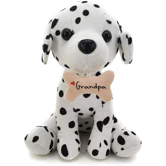 Made by Aliens Plush Stuffed Animal Puppy Dog Toys for Kids and Superb Gift for Grandpa