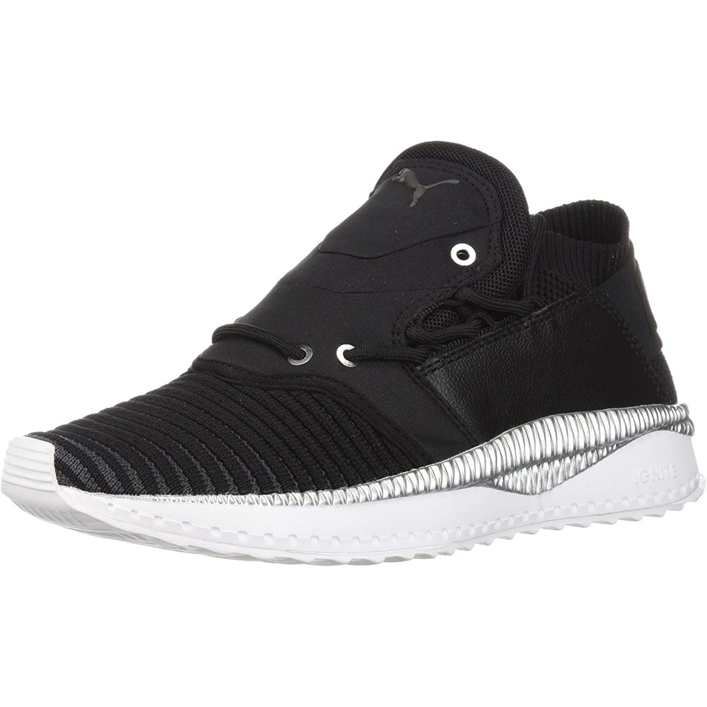 puma tsugi black and white