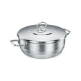 thumbnail image 2 of Korkmaz Classic 18/10 Stockpot Cookware Induction Compatible 3.8 Quart, 2 of 2
