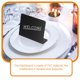 thumbnail image 3 of unbranded 12Ud De Precio Y Mensaje En Pizarras Negras Resistentes Para Buffet Y Eventos, 3 of 8