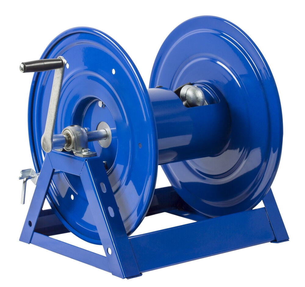 COXREELS 1125-6-100 Hose Reel, Hand Crank, 1 In ID x 100 Ft