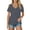 Navy, variant on Womens Summer Tops, Womens T Shirts Summer V Neck Cold Shoulder Short Sleeve Tops Women's Cold Shoulder T Shirts V Neck Short Sleeve Tunics Casual Loose Fit Summer Tops 2025 Trendy Blouse