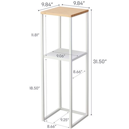 tower 山崎実業 加湿器スタンド タワー インテリア 公式 ホワイト/ブラック 5983 5984 送料無料 / 加湿器 スタンド リビング 寝室 小物置き
