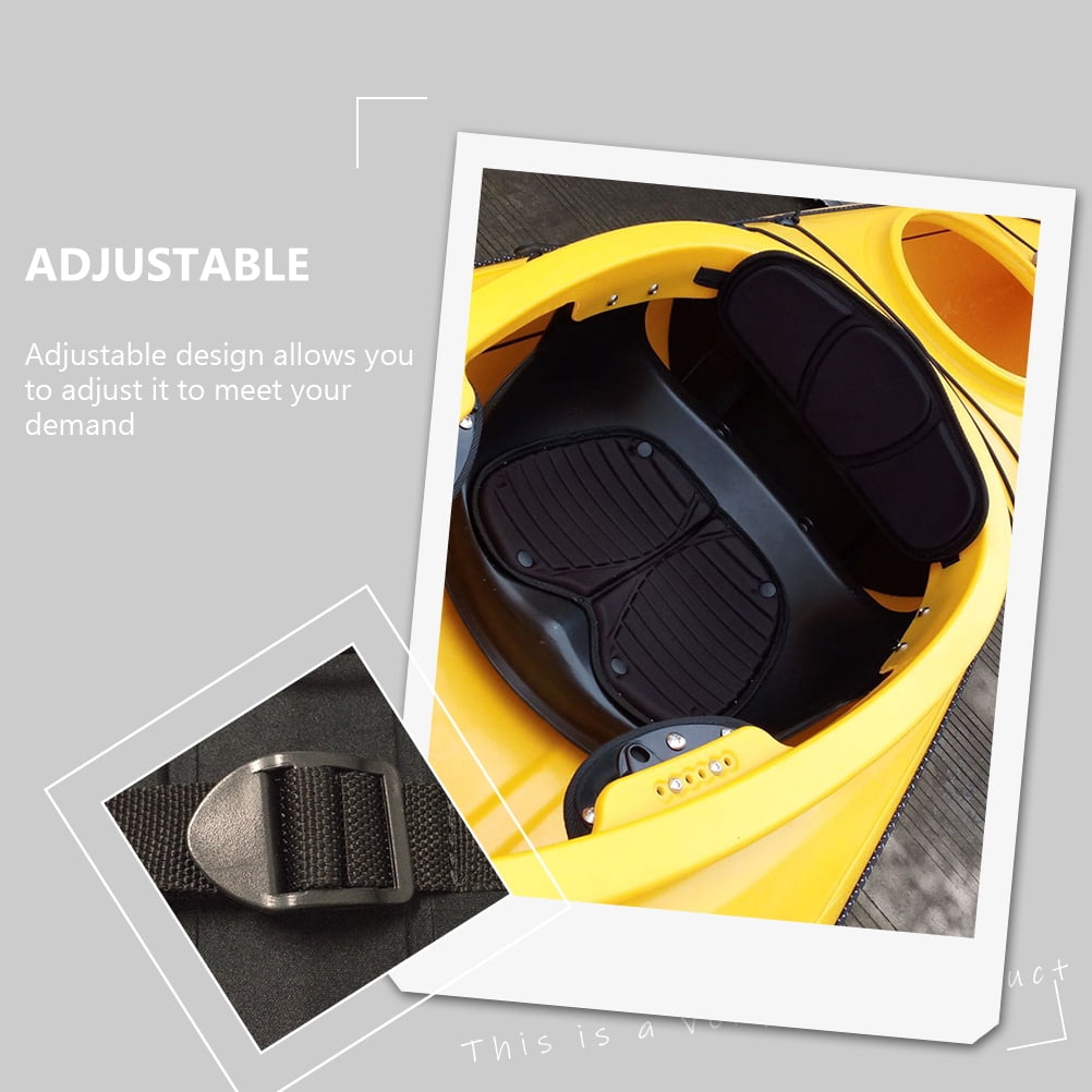 RENACLIPY Universal Kayak Backrest Set with Ergonomic , Easy Installation and Removal, Includes 2 Pieces for Outdoor Use