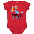 thumbnail image 3 of Inktastic Boys Future Pilot Monkey Airplane Boys Baby Bodysuit, 3 of 5