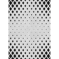 thumbnail image 1 of Ahgly Company Indoor Rectangle Patterned Off-White Novelty Area Rugs, 6' x 9', 1 of 6