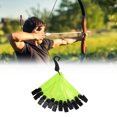 thumbnail image 1 of 12 Pcs Pack Marqueurs de Sentier avec Clips, Marqueurs de Sentier Haute Visibilité pour Arbre Marqueurs de Sentier Réfléchissants, Marqueurs de Chasse Réfléchissants avec Clips, Réflecteurs de Marquage de Sentier Suspendus, 1 of 7
