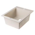 thumbnail image 3 of Pemberly Row Biscuit 17" Drop-In Rectangular Granite Composite Kitchen Prep Sink, 3 of 9