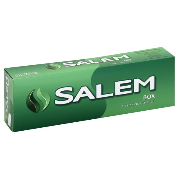 012300120135 UPC Salem Green Label Box King Carton