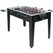 Gymax 48'' Competition Sized Wooden Soccer Foosball Table Adults & Kids Home Recreation