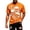 Orange-1, variant on Halloween T Shirts for Men Short Sleeve Crewneck Casual Skull Graphic Tee Shirt
