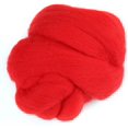 thumbnail image 1 of WANNGWE Felt Roving Wool Roving Yarn Soft Wool Fibre Felting Wool Yarn Roving for HandDiy Craft, 55G/1.94Oz (Red) CJ911-42423, 1 of 7