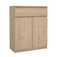 thumbnail image 2 of Pemberly Row Engineered Wood Brown Jackson Hickory 1-Drawer 31.65"W Dresser, 2 of 11
