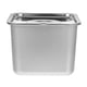 thumbnail image 2 of BRIGHTFUFU Recipiente de acero inoxidable para helado, yogur casero y postres fríos, caja hermética para helado fácil de limpiar con tapa, 2 of 8