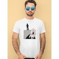 thumbnail image 2 of Intimidating Silhouettes T-Shirt Men -Wilfred Hildonen Designs, Male 3X-Large, 2 of 4